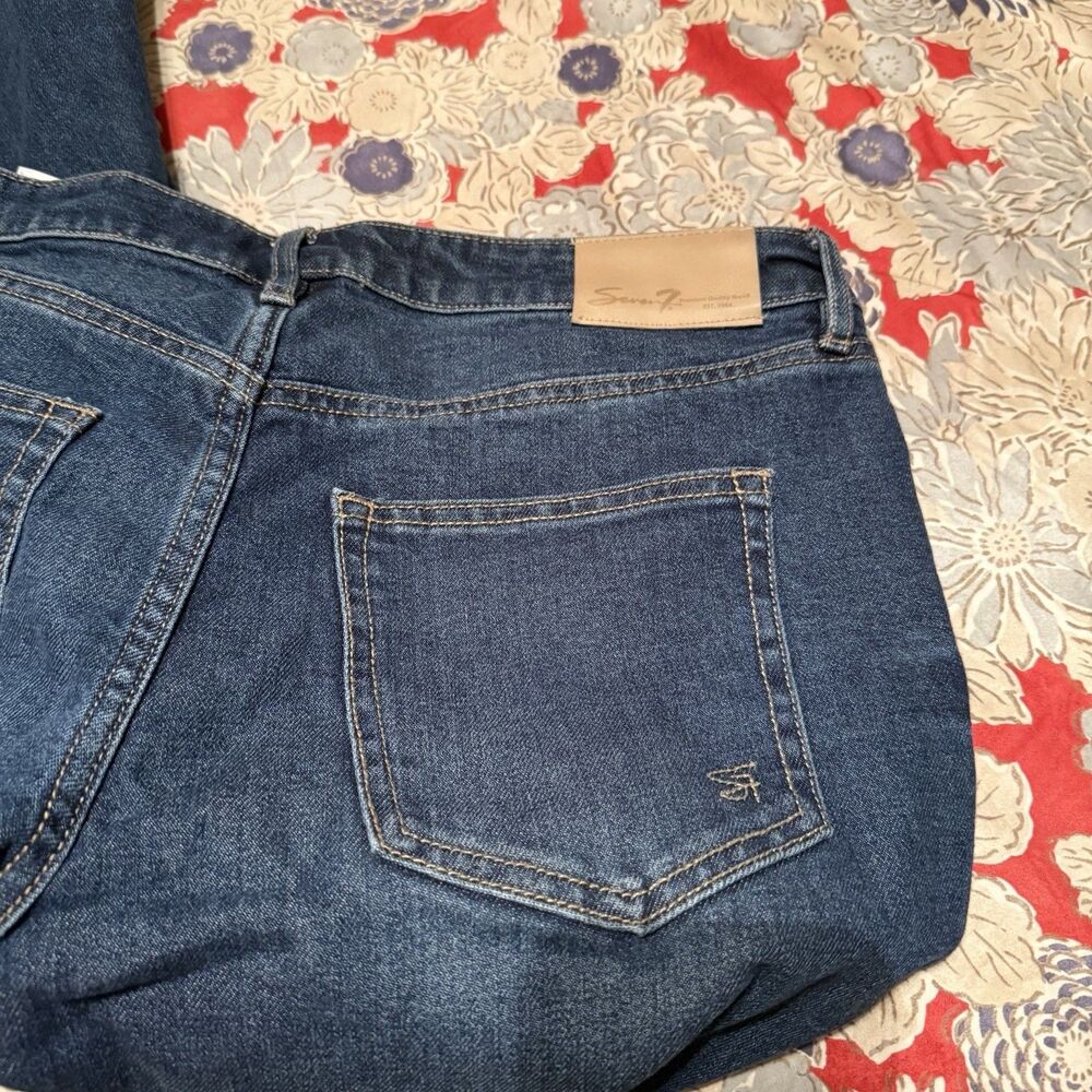 Seven 7 Loose Straight Sz 6 - Picture 4 of 6